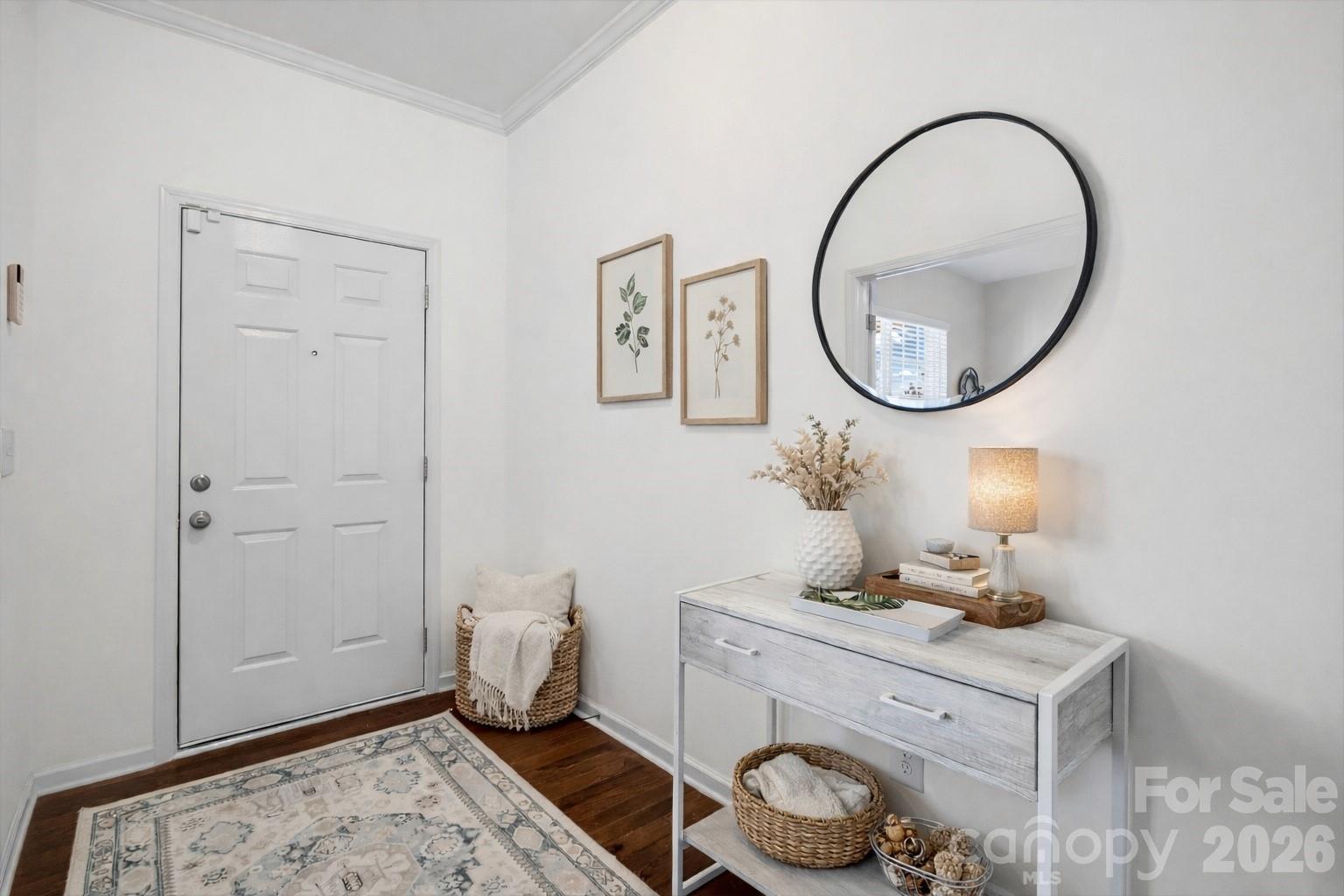 4470 Haddington Drive Indian Land, SC 29707 - Photo 3 of 27 a room with a mirror and vanity