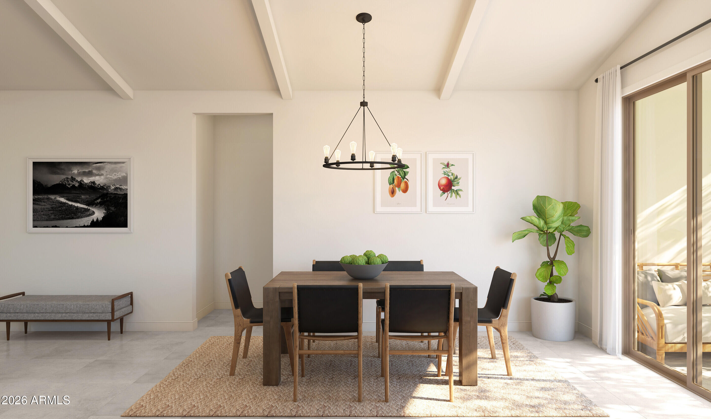 7748 West Sands Road Glendale, AZ 85303 - Photo 4 of 16 a view of a dining room with furniture window and wooden floor