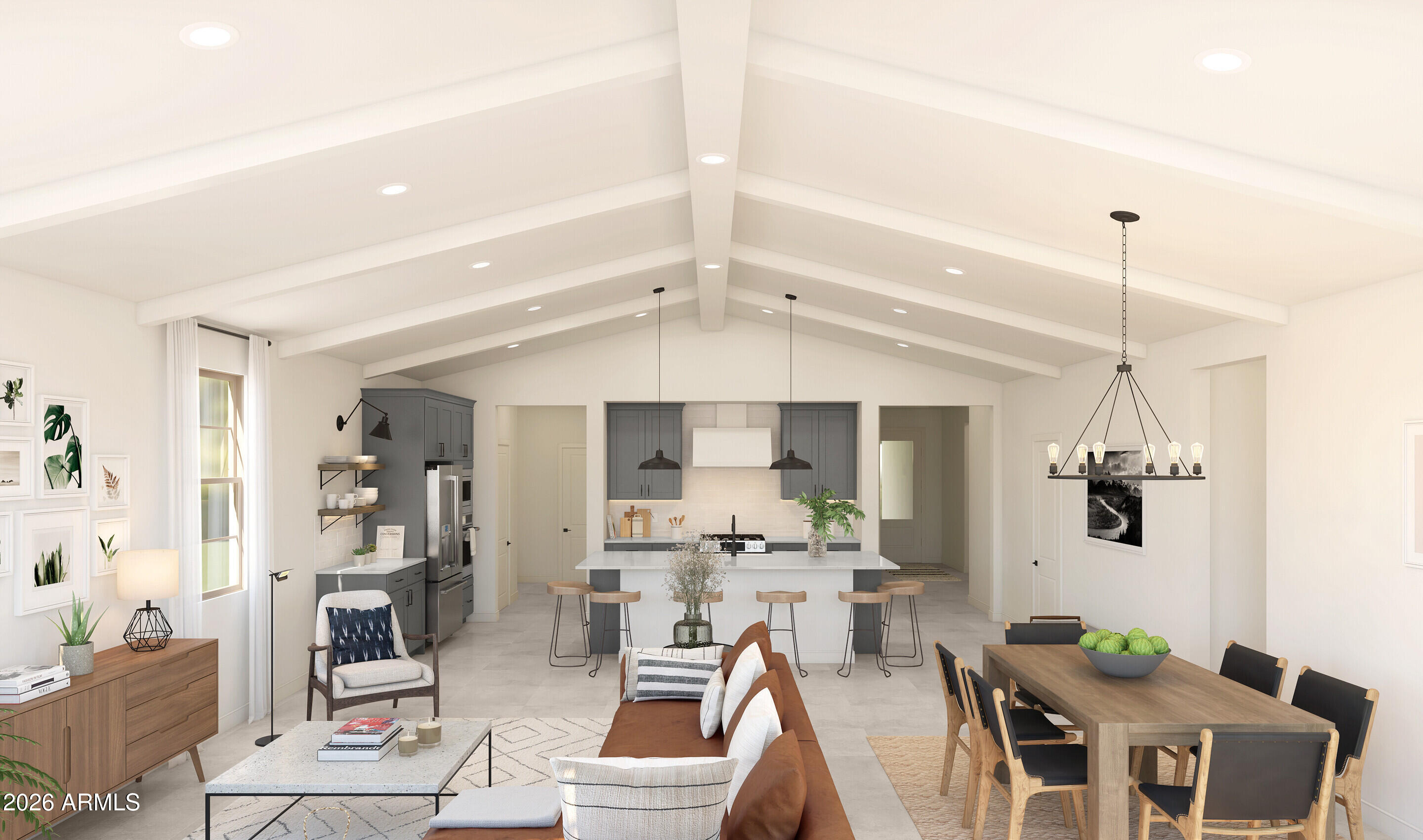 7748 West Sands Road Glendale, AZ 85303 - Photo 8 of 16 a view of kitchen and dining area with furniture