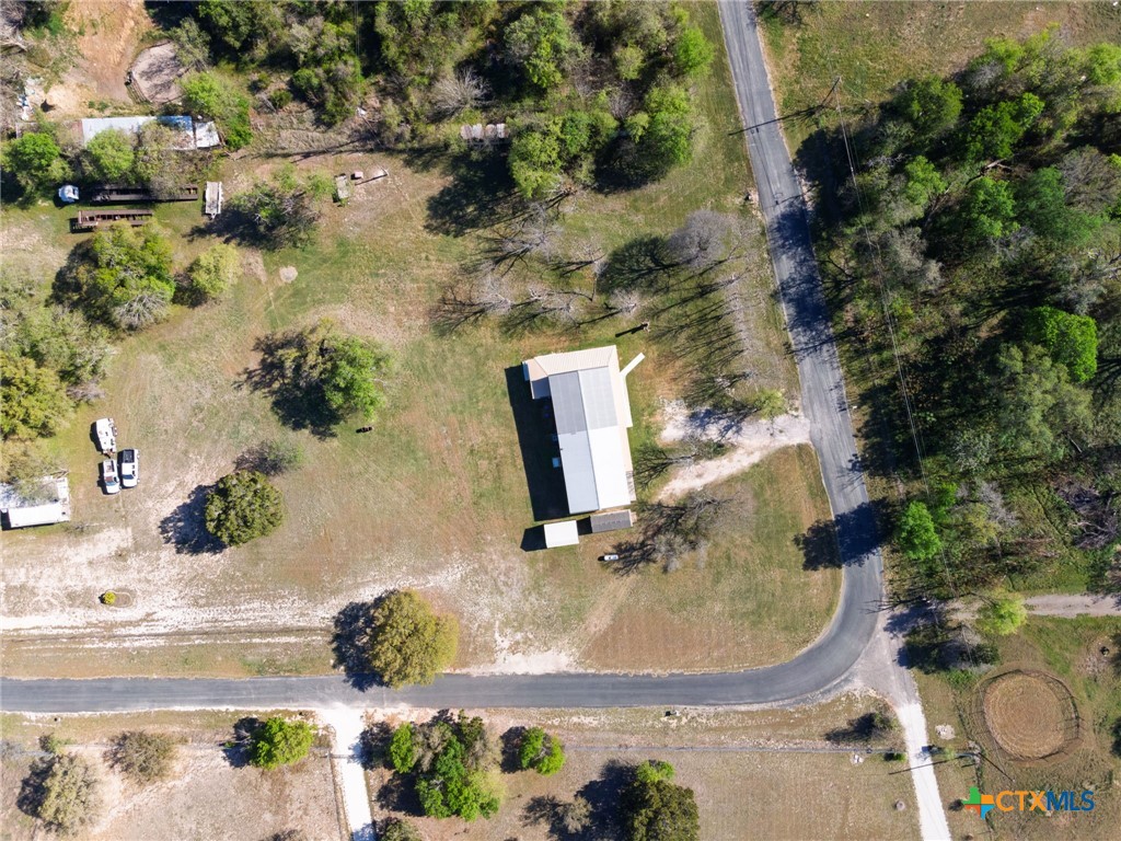 469 Whispering Oaks Loop Killeen, TX 76549 - Photo 45 of 48 an aerial view of a house with a yard and lake view