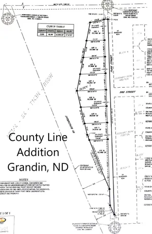 $40,000 | Lot 8 County Line Addition, Grandin, ND 58038