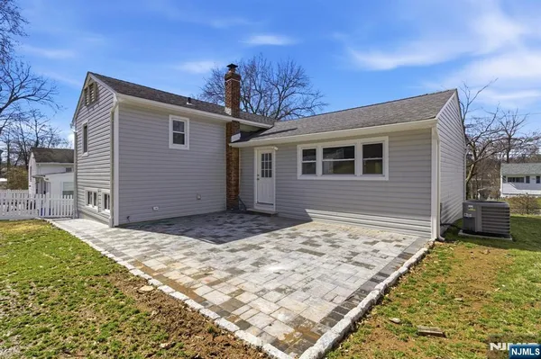 a backyard of a house