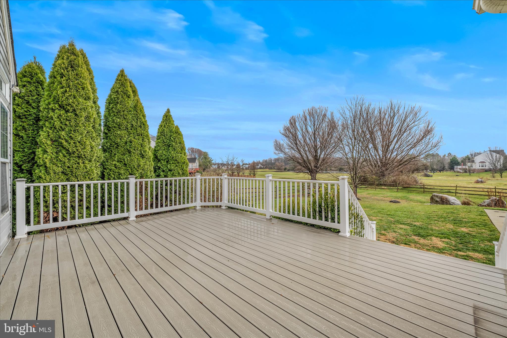 109 Turnberry Drive Charles Town, WV 25414 - Photo 50 of 77 a view of a deck with a yard