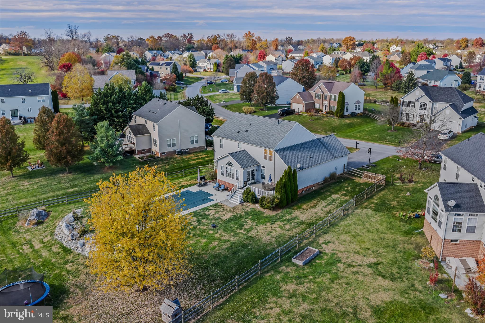 109 Turnberry Drive Charles Town, WV 25414 - Photo 69 of 77 an aerial view of a house with a yard
