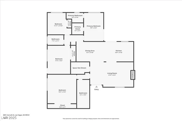 $2,788 | 3001 South Carruth Street, Las Vegas, NV 89121