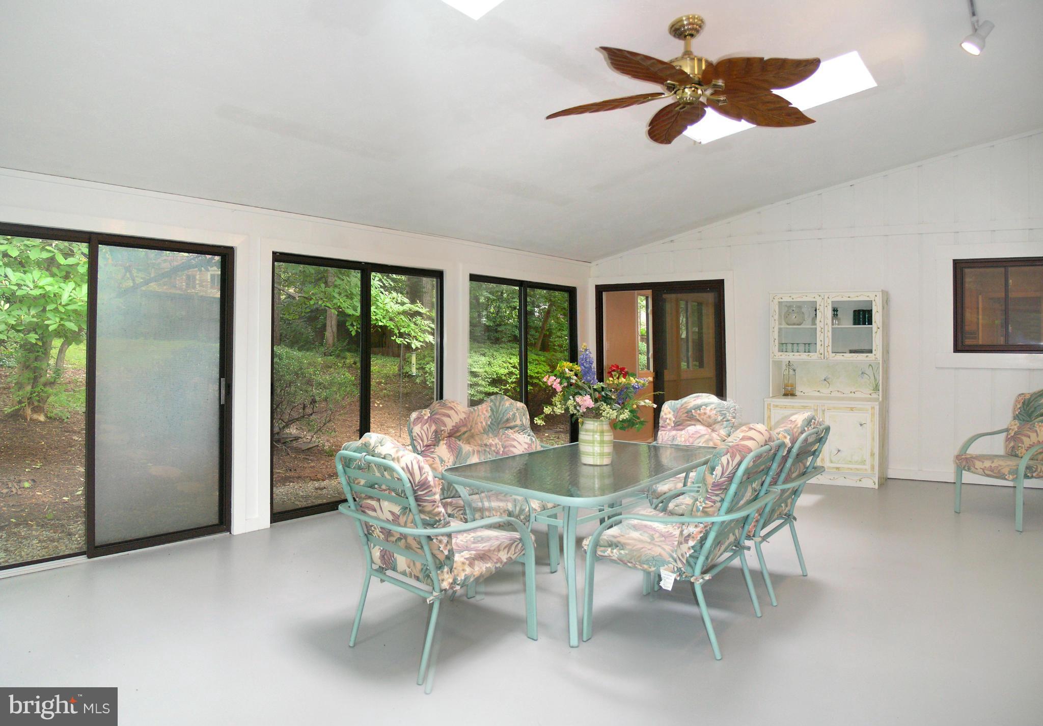 11810 Riders Lane Reston, VA 20191 - Photo 11 of 30 SunRoom with Skylights and SGDs