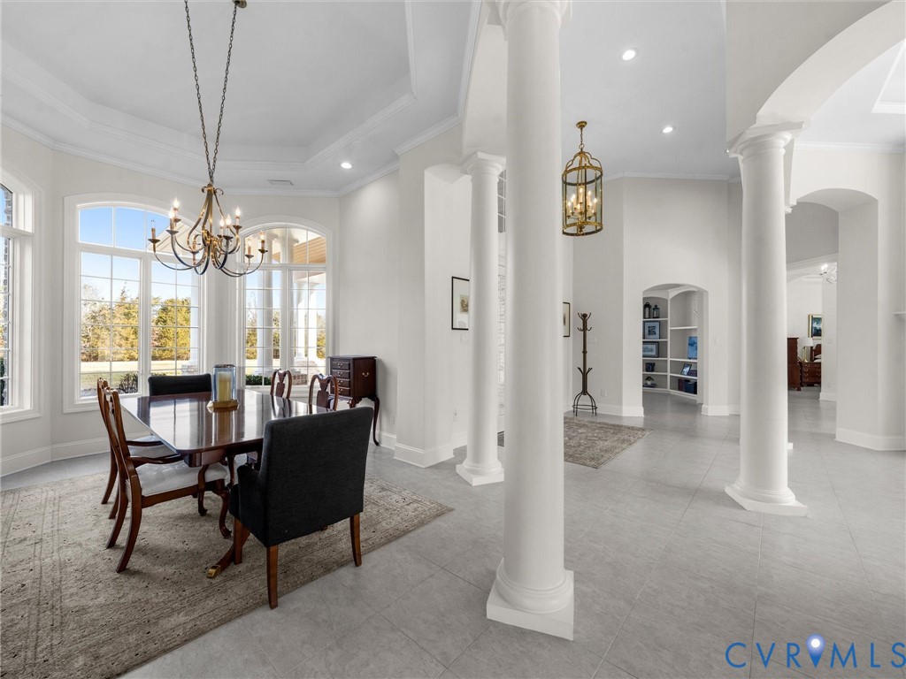 15219 Deep Spring Drive Montpelier, VA 23192 - Photo 13 of 50 DINING ROOM OPENS TO ENTRANCE HALL