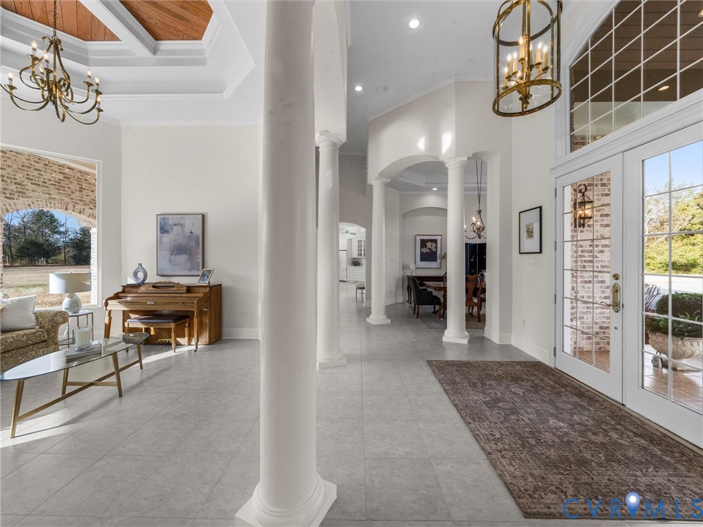 15219 Deep Spring Drive Montpelier, VA 23192 - Photo 16 of 50 FRONT ENTRANCE TO RIGHT, LIVING RM TO LEFT, DINING