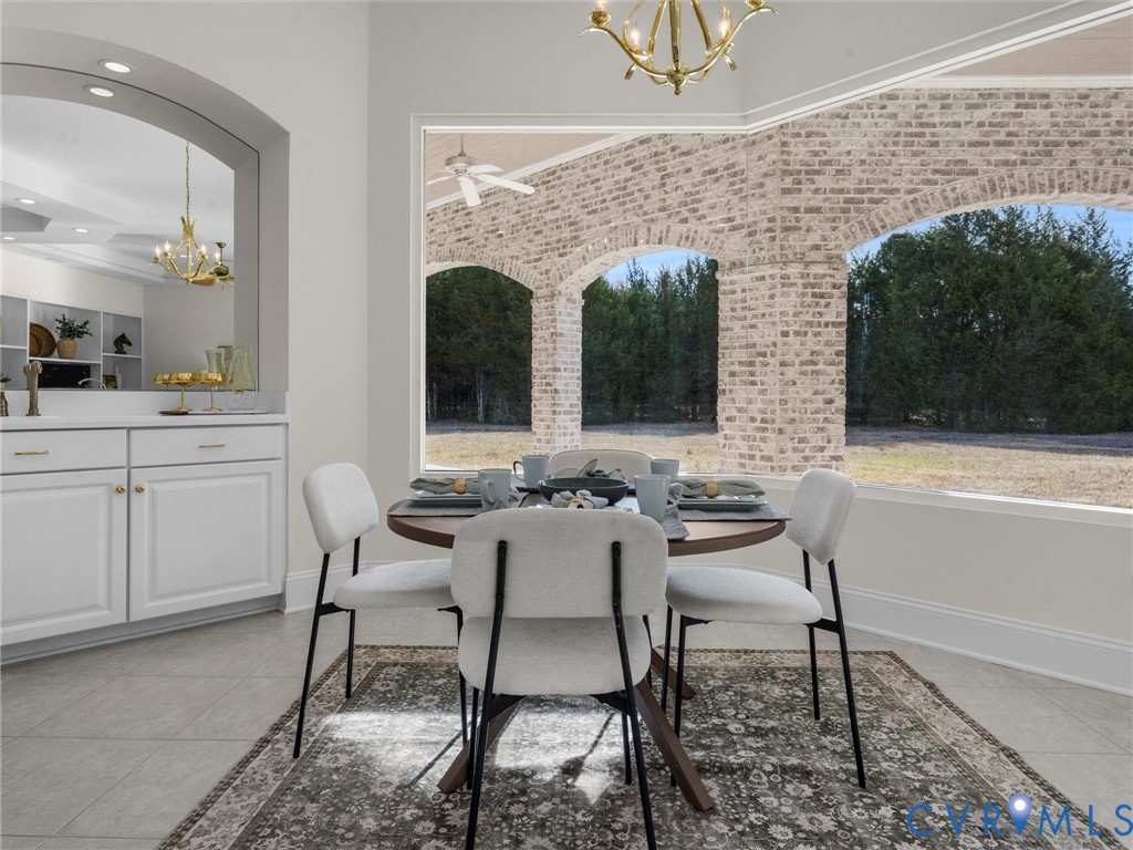 15219 Deep Spring Drive Montpelier, VA 23192 - Photo 21 of 51 a view of a dining room with furniture
