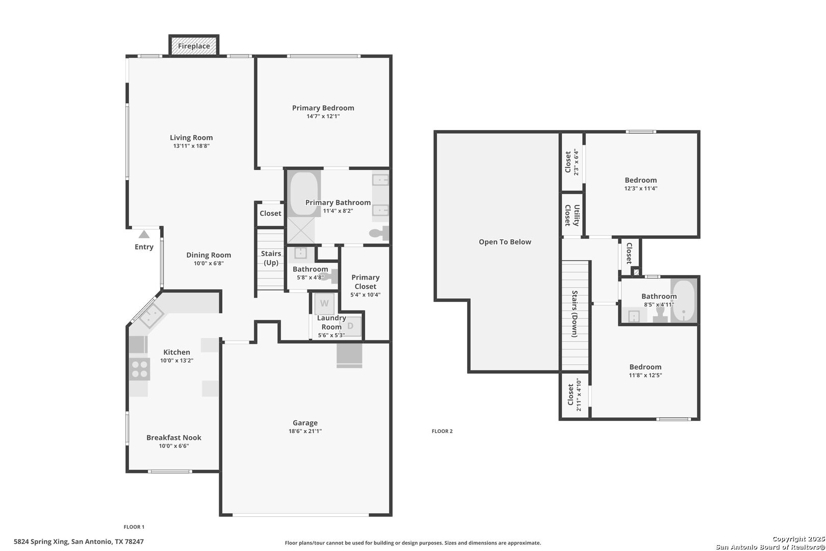 5834 Spring Crossing San Antonio, TX 78247 - Photo 29 of 29 a picture of a floor plan