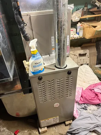 a view of water heater room