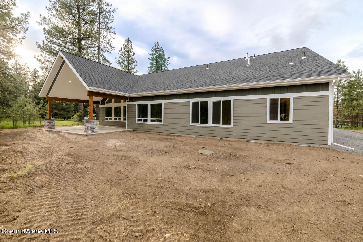 12664 East Howard Road Athol, ID 83801 - Photo 33 of 40 Back of Home