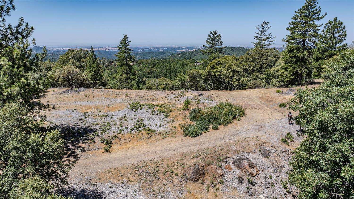 20117 Neilson Road Pine Grove, CA 95665 - Photo 24 of 32 a view of a dry yard with a house in the background