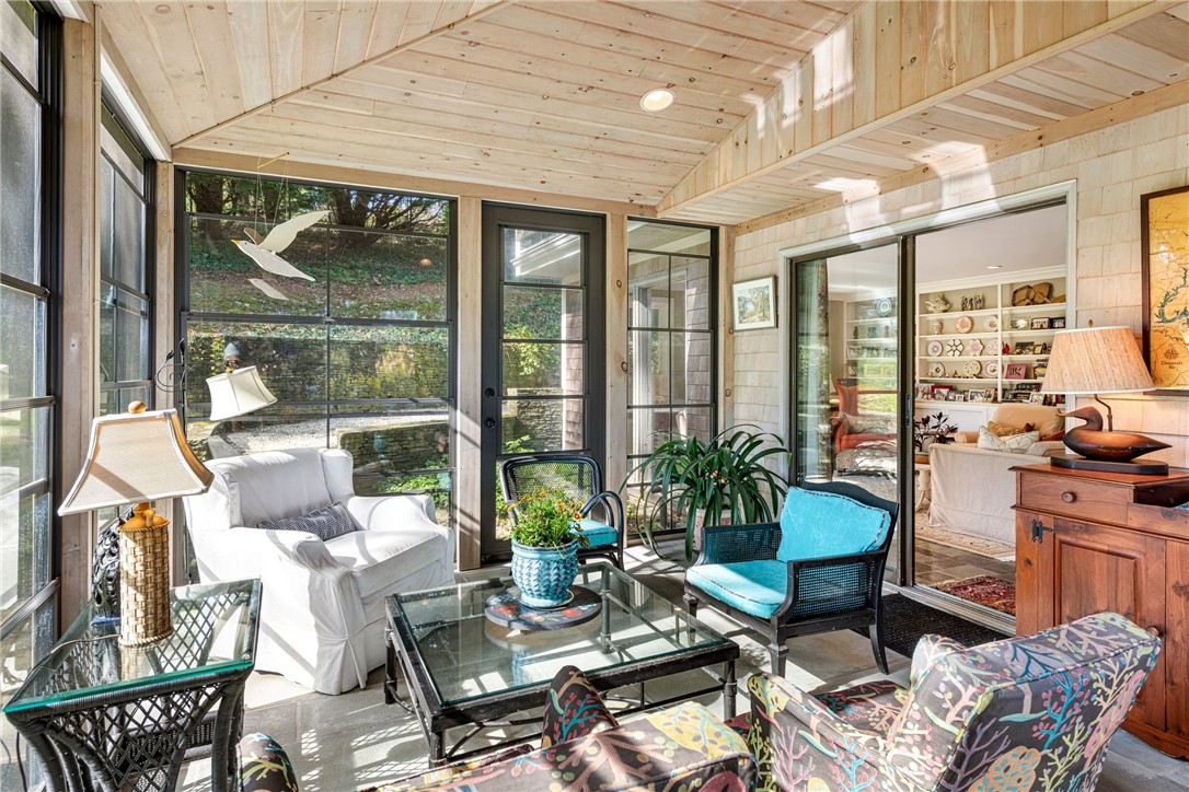 140 Connection Street Newport, RI 02840 - Photo 15 of 37 Sunroom open to Family and Living Room