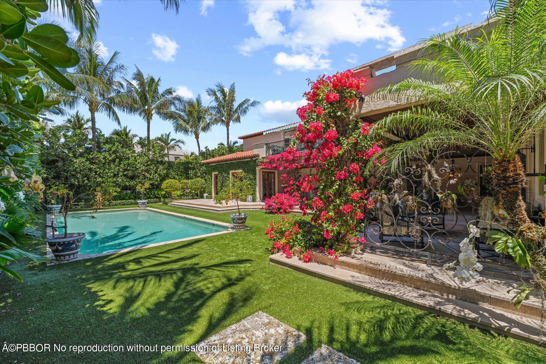 110 Wells Road Palm Beach, FL 33480 - Photo 50 of 55 Pool Area