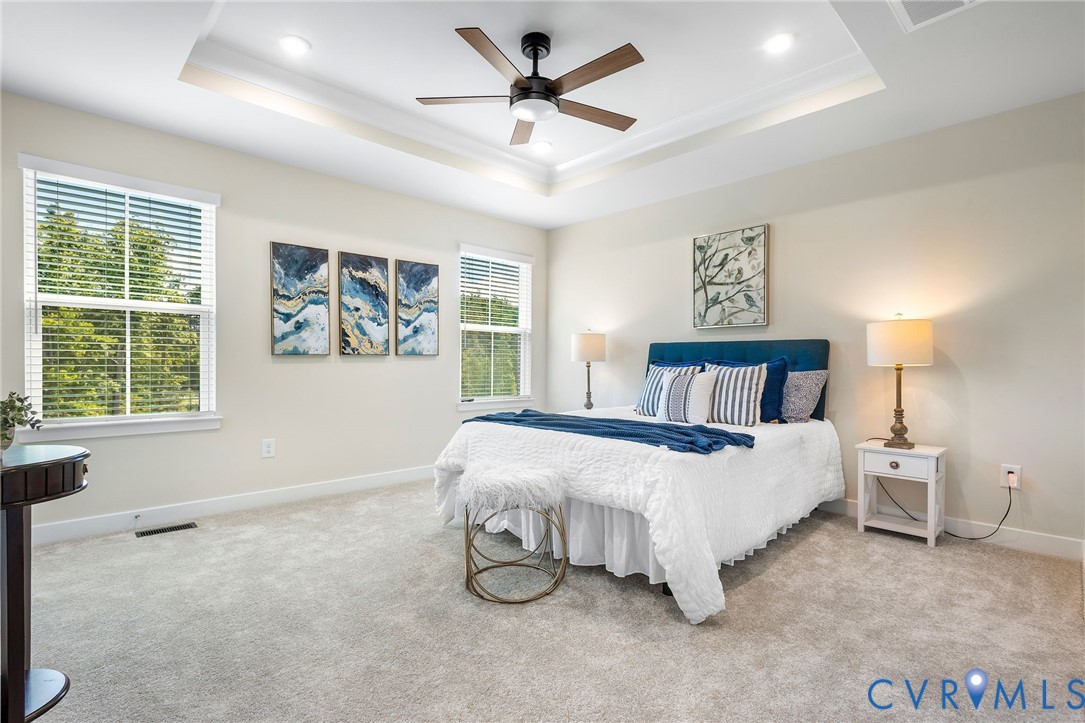 1255 Lazy River Road Midlothian, VA 23114 - Photo 14 of 17 a bedroom with a bed and a window