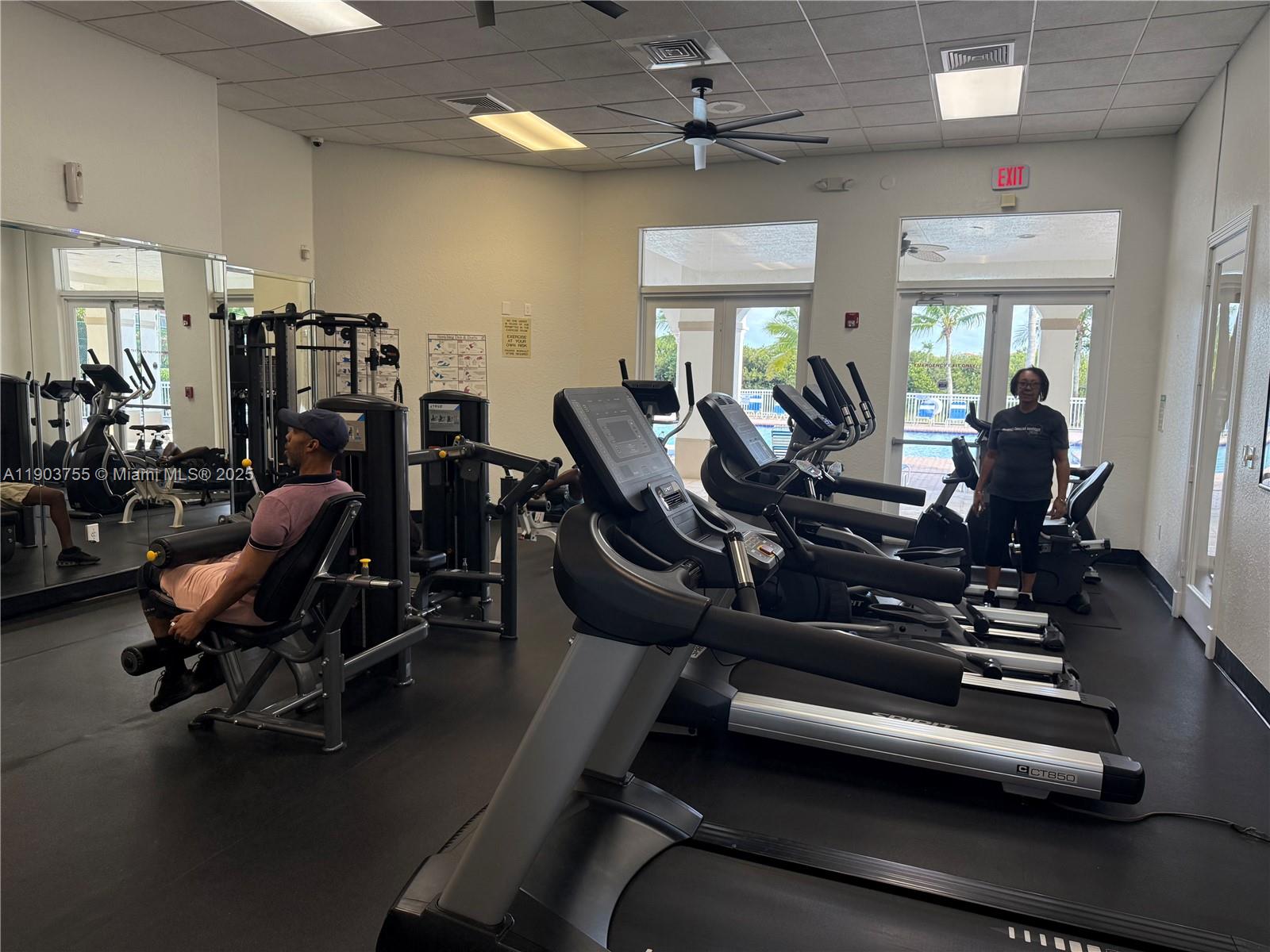16801 Southwest 38th Street Miramar, FL 33027 - Photo 61 of 63 a view of a room with gym equipment