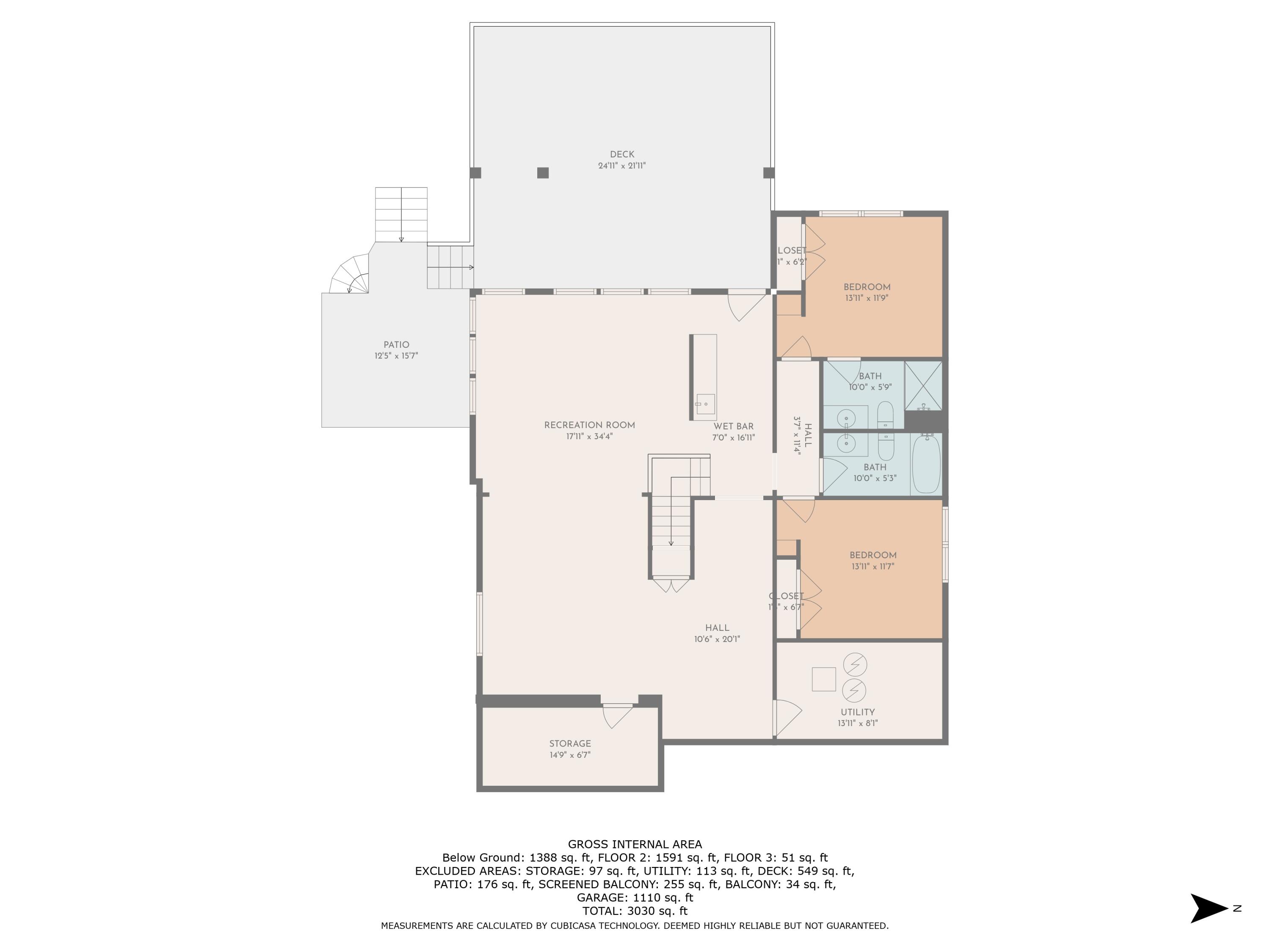 2345 Dagget Road Pierson, MI 49339 - Photo 33 of 50 Lower Level - 2345 Dagget Rd