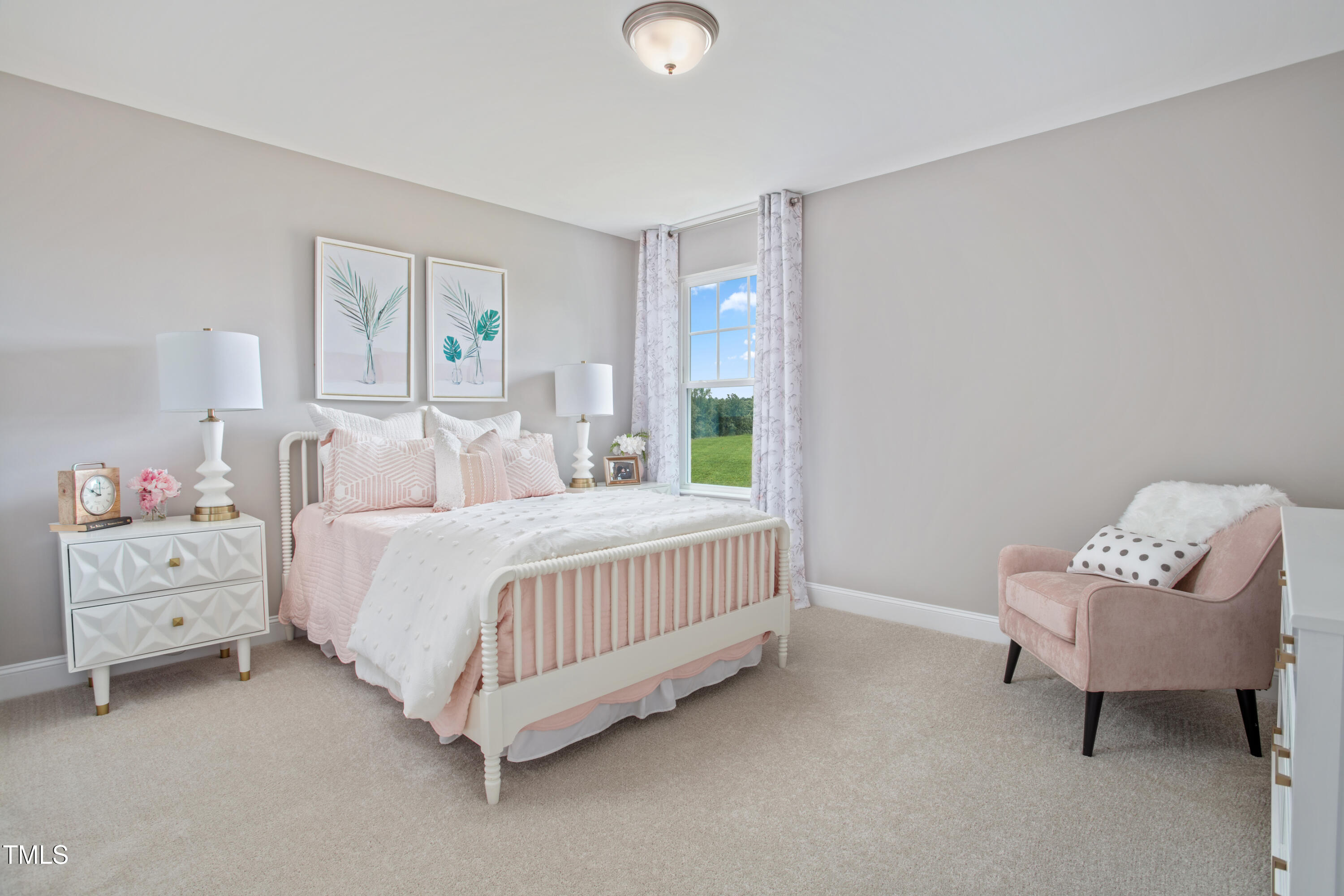 2011 Cross Bones Boulevard, Unit 41 Durham, NC 27703 - Photo 13 of 14 a spacious bedroom with a bed and a couch