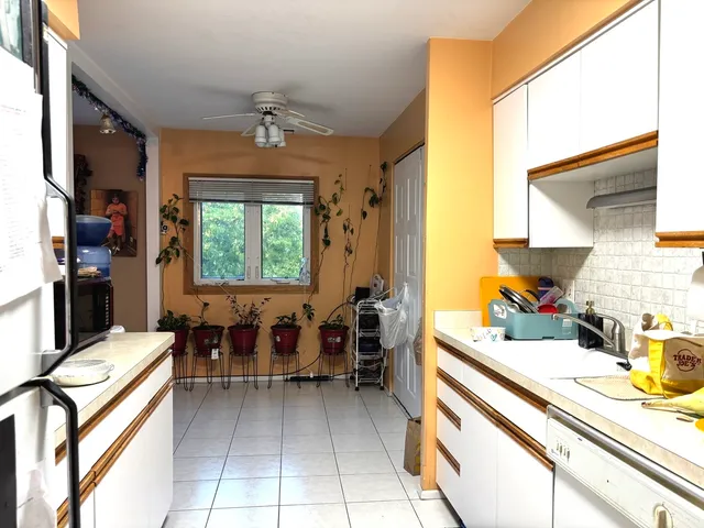 a very nice looking room with a large window