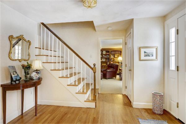 50 Sawmill Road North Andover, MA 01845 - Photo 12 of 25 a view of entryway and hall with wooden floor