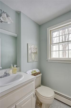 50 Sawmill Road North Andover, MA 01845 - Photo 21 of 25 a bathroom with a granite countertop toilet sink and mirror