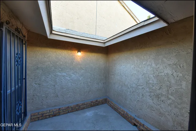 a view of a small space