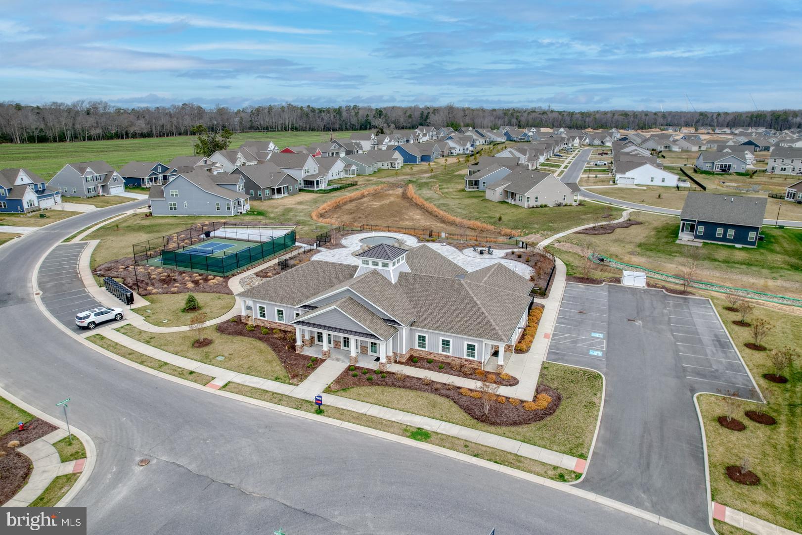 24077 Caldwell Circle Lewes, DE 19958 - Photo 59 of 60 an aerial view of a house with a ocean view