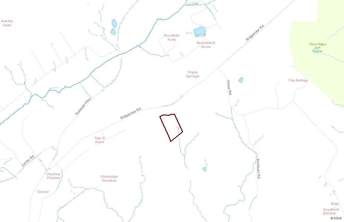 0 Ridgeview Road Knoxville, TN 37918 - Photo 3 of 13 Ridgeview Rd Map View incl Tazewell Pike