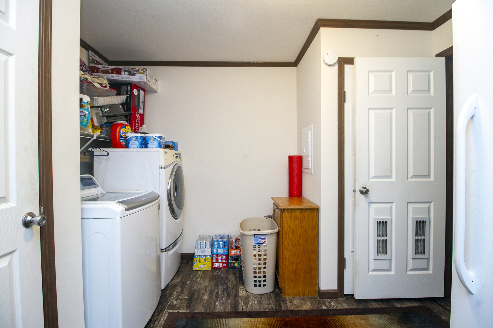 17 St Paul Bourbonnais, IL 60914 - Photo 16 of 16 a view of storage and utility room with two washing machine