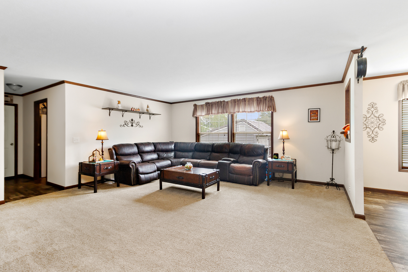 17 St Paul Bourbonnais, IL 60914 - Photo 7 of 16 a bedroom with furniture and a large window