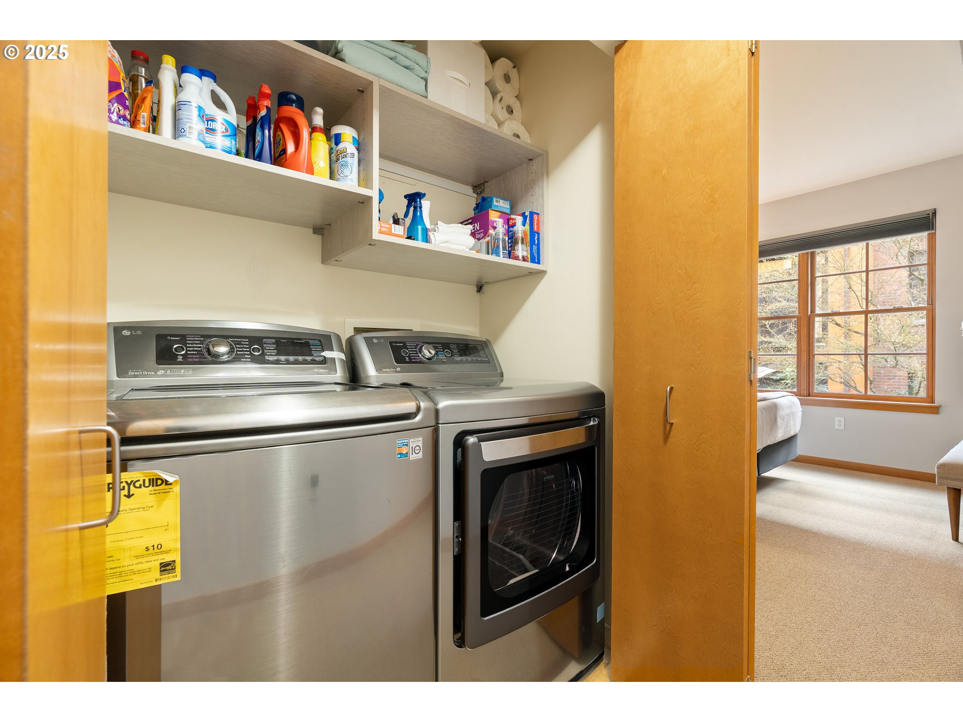 2350 Northwest Savier Street, Unit 202 Portland, OR 97210 - Photo 18 of 30 a utility room with washer and dryer