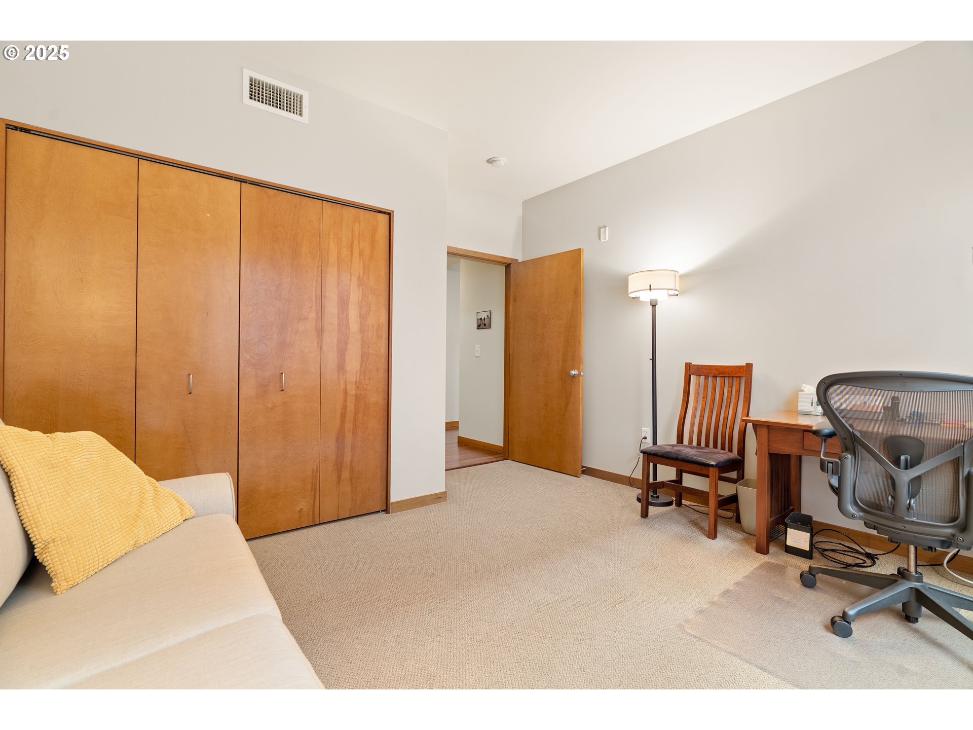 2350 Northwest Savier Street, Unit 202 Portland, OR 97210 - Photo 22 of 30 a view of a workspace with furniture and a window
