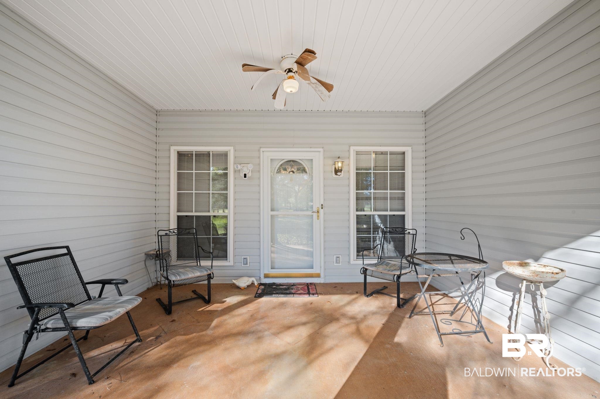 15801 Maytower Road Bay Minette, AL 36507 - Photo 5 of 43 View of patio / terrace featuring ceiling fan