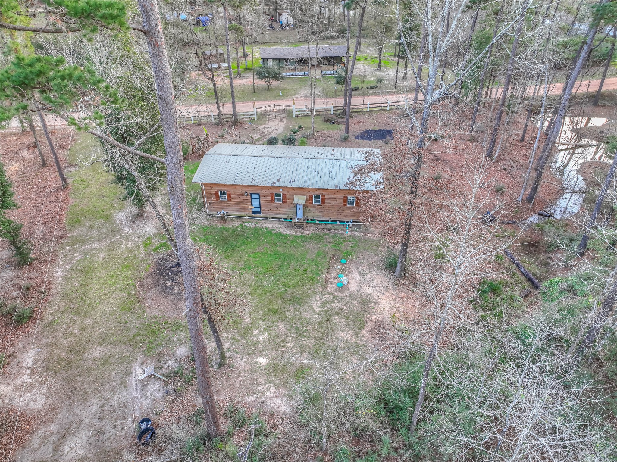 228 1 Such Road Livingston, TX 77351 - Photo 27 of 35 a view of a yard in front of the house