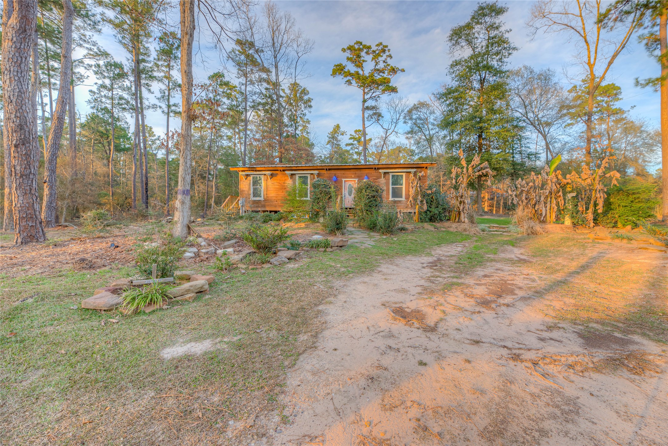 228 1 Such Road Livingston, TX 77351 - Photo 3 of 35 a backyard of a house with lots of green space