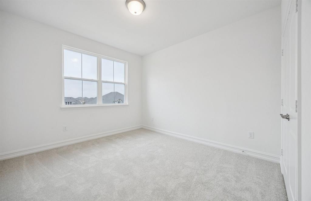 11165 Roxburgh Road Fort Worth, TX 76052 - Photo 17 of 18 *Floorplan representation, not actual home - Spacious secondary bedroom with large windows