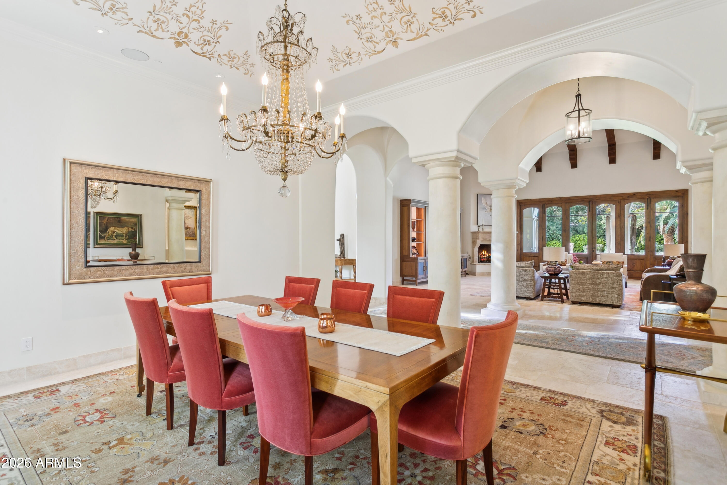 6674 East Judson Road Paradise Valley, AZ 85253 - Photo 15 of 92 a view of a dining room with furniture