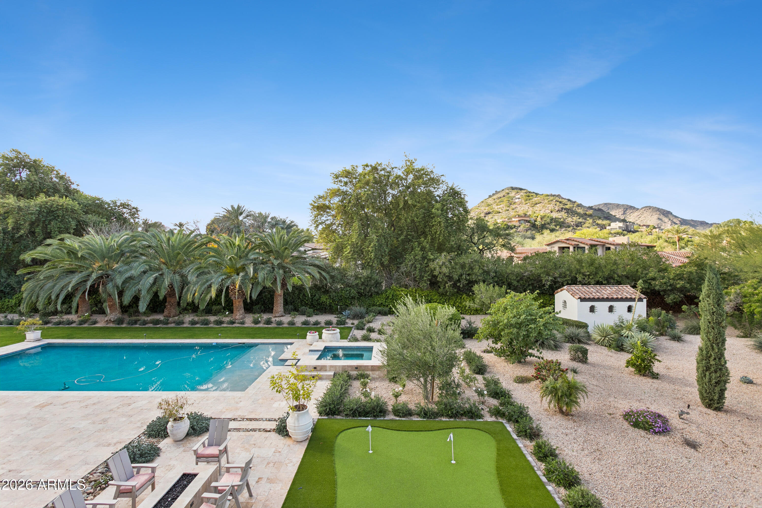 6674 East Judson Road Paradise Valley, AZ 85253 - Photo 74 of 92 a view of a city with a lake view