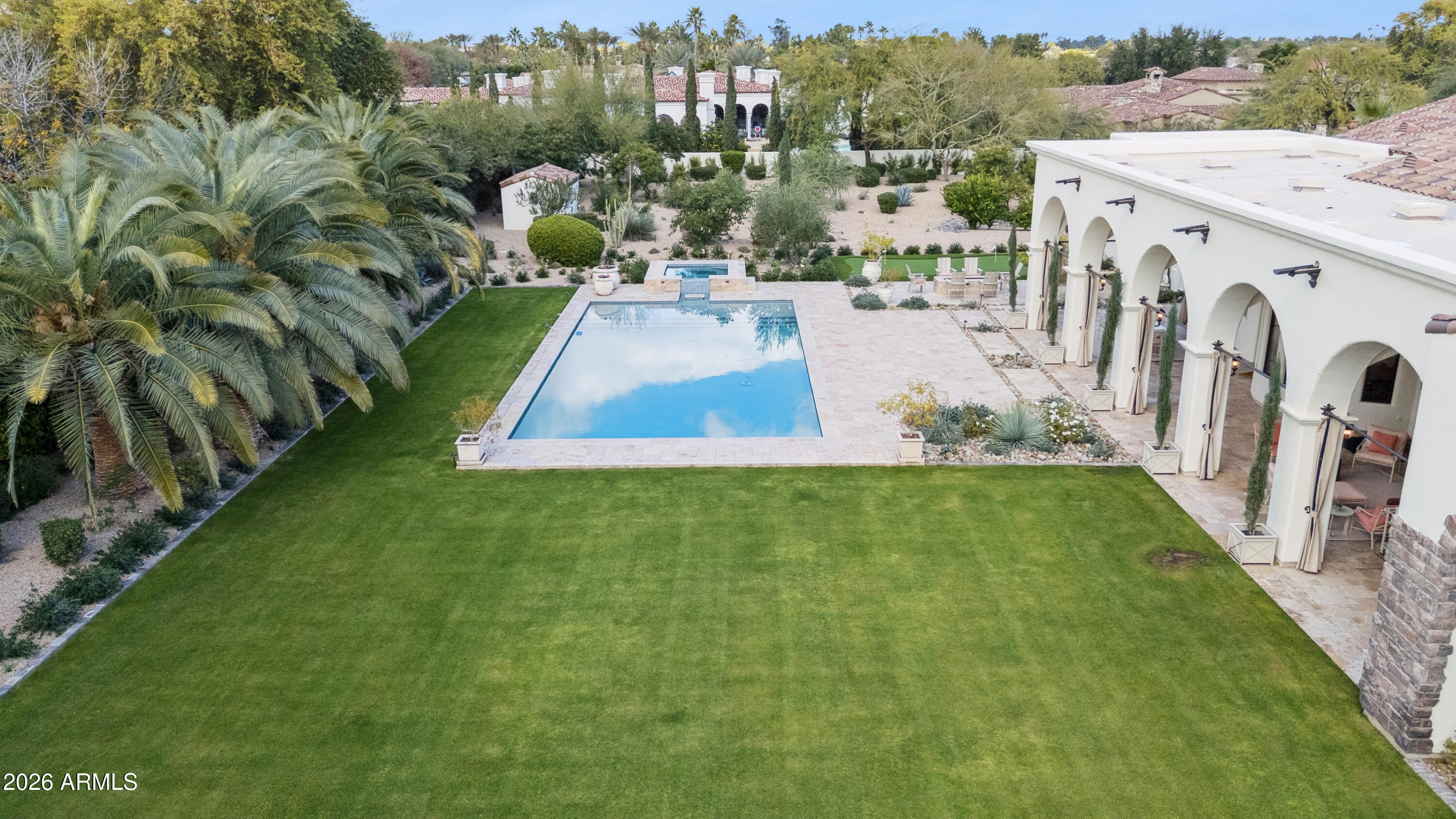 6674 East Judson Road Paradise Valley, AZ 85253 - Photo 80 of 92 a view of a backyard