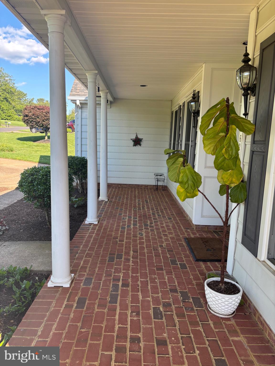 629 Country Club Road Culpeper, VA 22701 - Photo 5 of 23 Wide front porch with brick paver floor