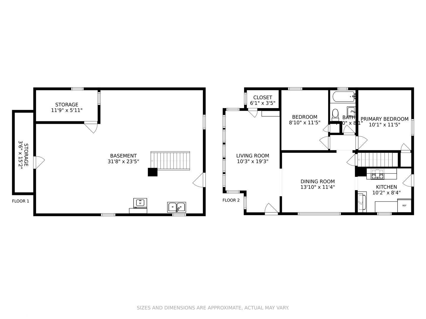 133 South Vail Avenue Arlington Heights, IL 60005 - Photo 11 of 13 a picture of a floor plan
