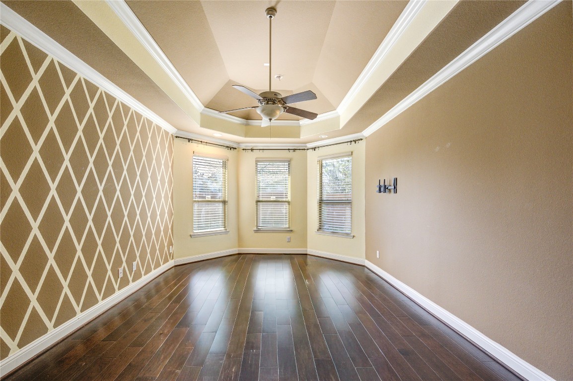 3806 Sims Pointe Court Fulshear, TX 77441 - Photo 27 of 50 a view of entryway with wooden floor