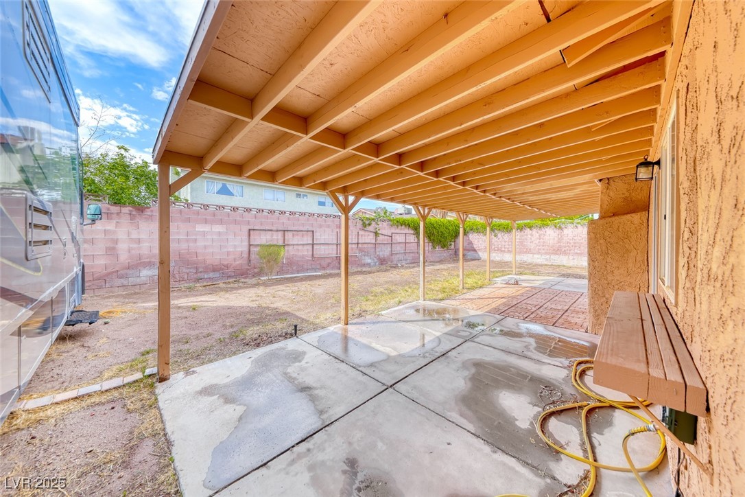 632 Arrayo Way Boulder City, NV 89005 - Photo 35 of 40 View of patio with a fenced backyard