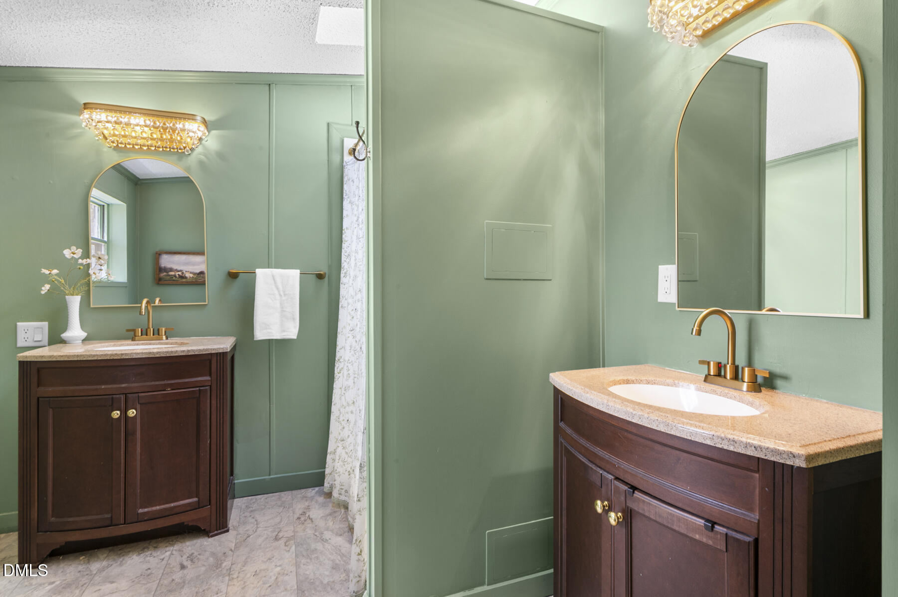 492 Little Mill Road Henderson, NC 27537 - Photo 23 of 39 a bathroom with a sink and a mirror