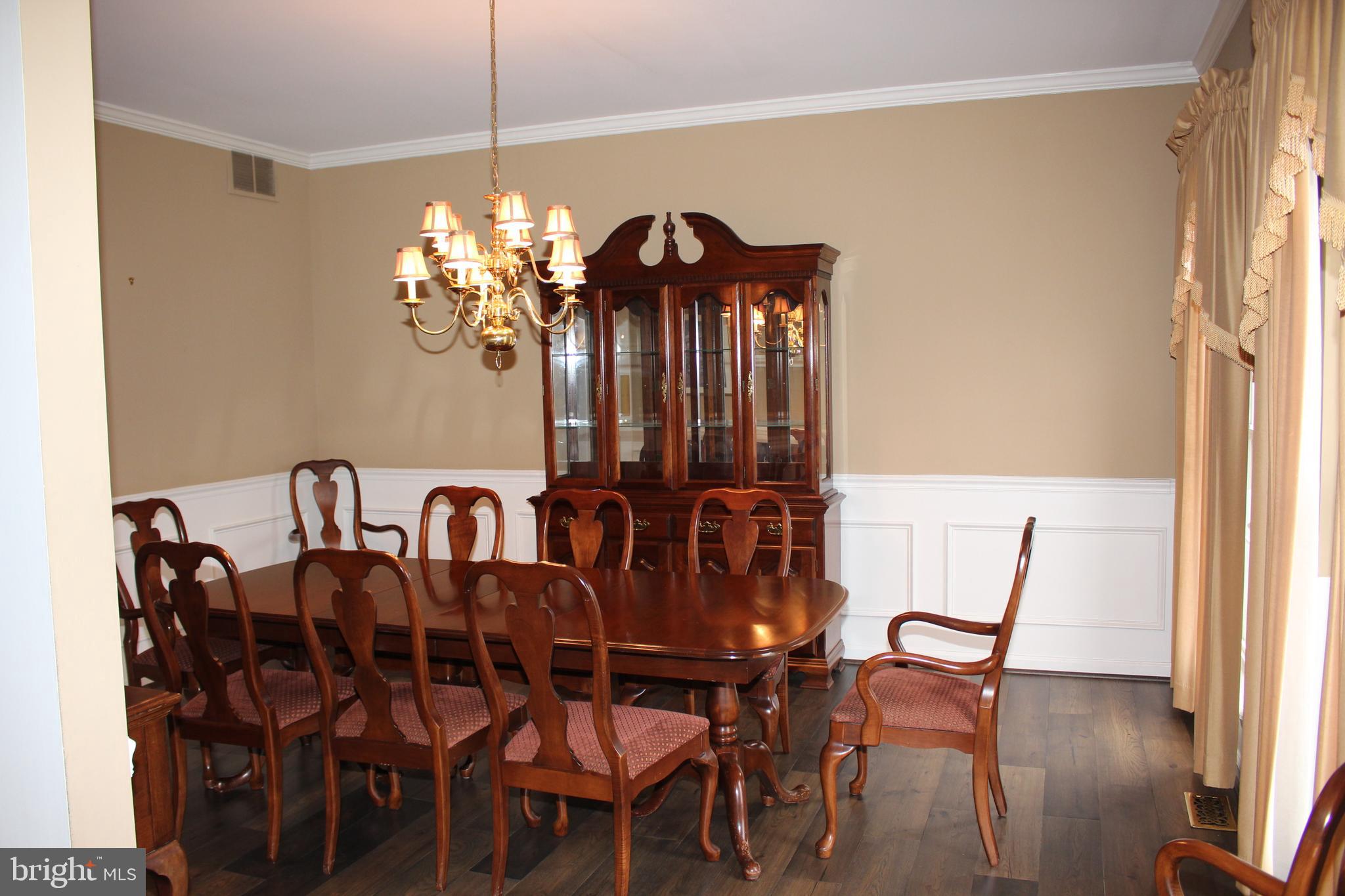 176 South Patricia Drive Swedesboro, NJ 08085 - Photo 33 of 61 a view of a dining room with furniture and chandelier