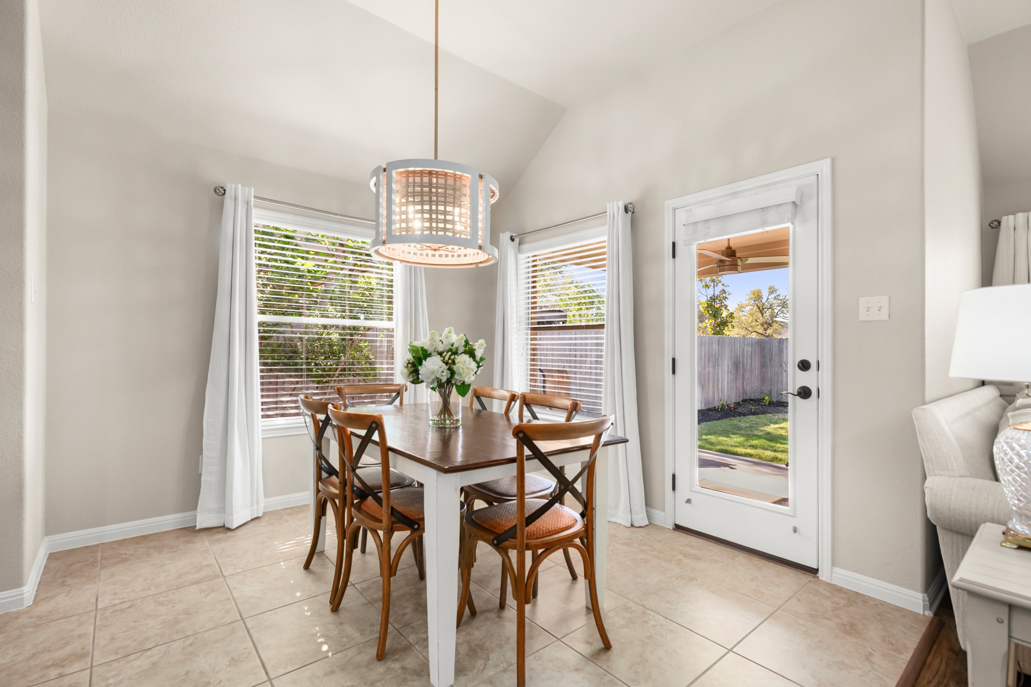1906 Tall Chief Leander, TX 78641 - Photo 18 of 38 a view of a dining room with furniture window and outside view