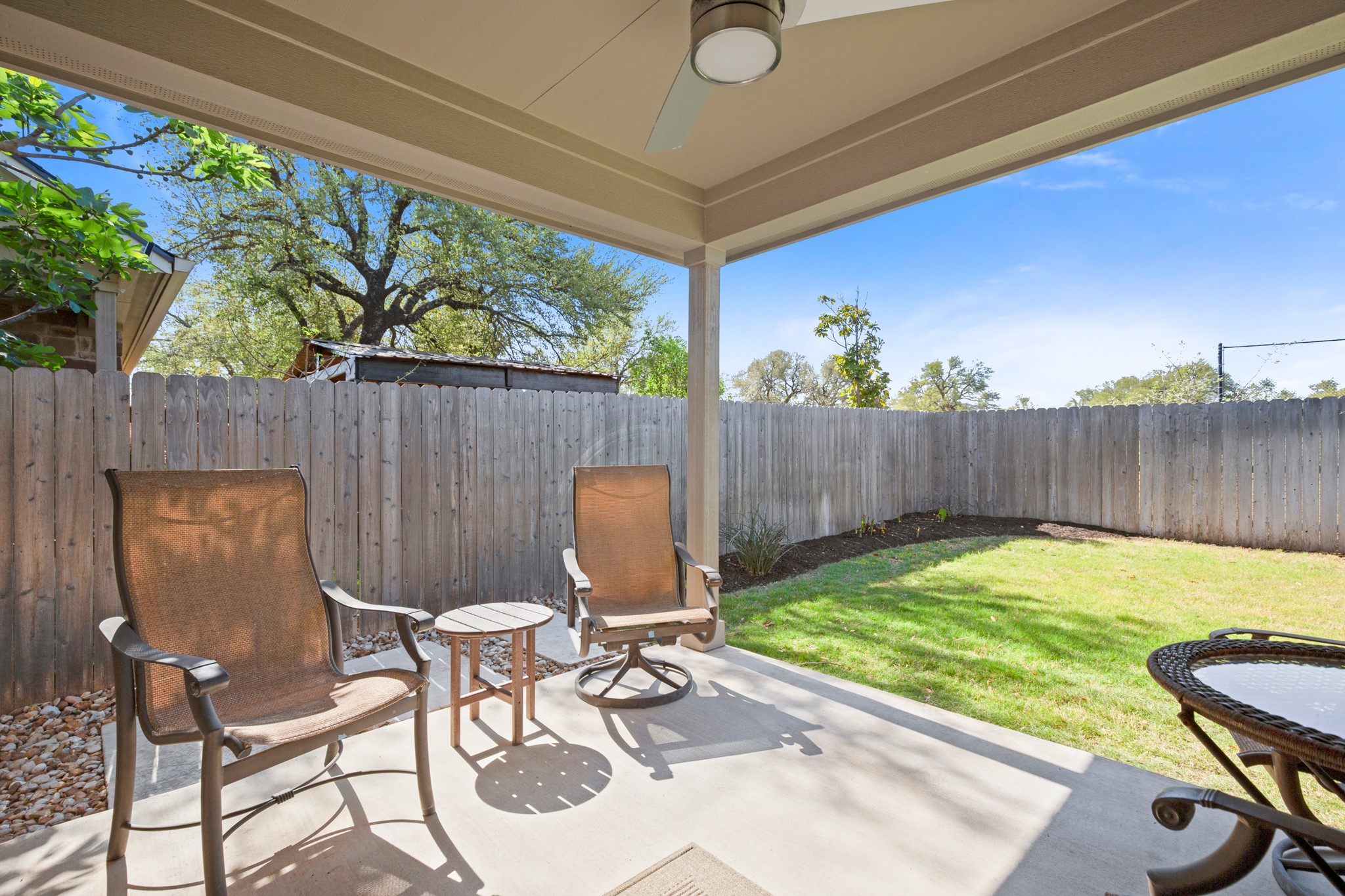 1906 Tall Chief Leander, TX 78641 - Photo 28 of 38 a view of a chairs and table in patio