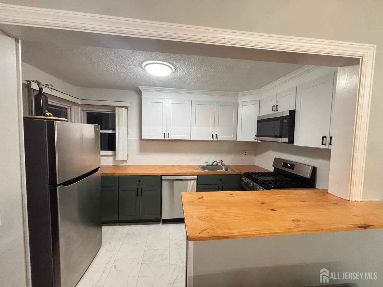 149 Ethel Street Menlo Park Terrace, NJ 08840 - Photo 10 of 26 a kitchen with granite countertop a refrigerator a sink and dishwasher