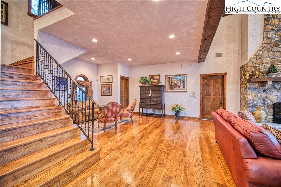 530 Howards Knob Road Boone, NC 28607 - Photo 19 of 49 a view of an entryway with wooden floor